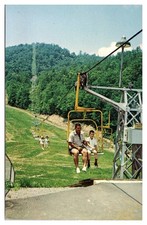 Vtg Eagle Top Chair Lift Great Smoky Mountains Gatlinburg Tn Postcard Vtg Eagle Top Chair Lift Great Smoky Mountains Gatlinburg Tn Postcard