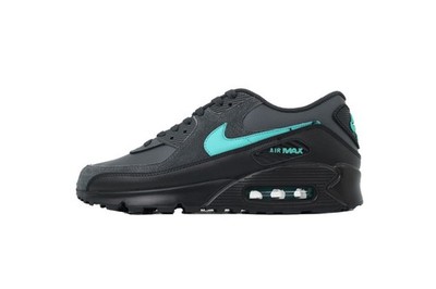 IF0670-002 Nike Air Max 90 'Tiffany' Men's Running Shoes IF0670-002 Black and Gr