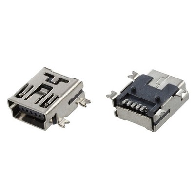 (R)   USB Typ B Weiblich 5 Pin PCB Plattenmontage Jack Anschluss fue4767