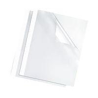 Image of Fellowes Thermal Binding Covers 3mm White (Pack of 100) 53152