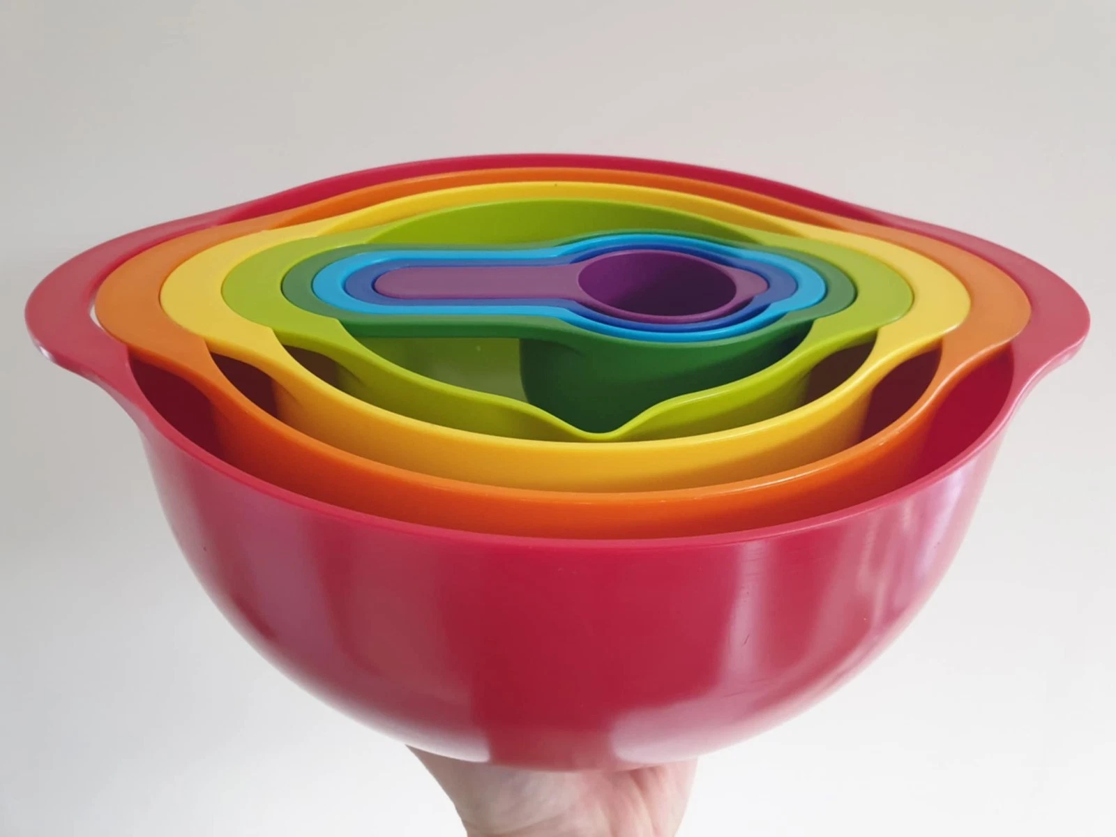 Joseph Joseph Nest 8 -piece food preparation set: mixing bowls,measuring cups