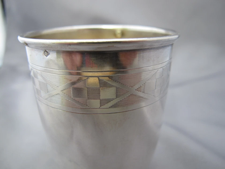Bonito VASO FRANCÉS 950 Plata ART DECO - Fabricante PB - Sin Mono - Sin Reserva Foto 2 de 4