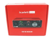 Focusrite Scarlett Solo 3rd Gen USB Audio Interface Bundle with Box (DSP019566)