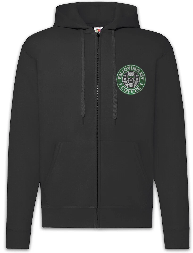 Walter Sobchak Coffee Zipper Hoodie The Fun Big Walter Lebowski The Dude Donaly
