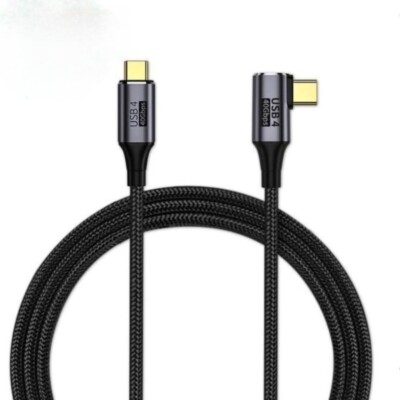 USB-C Magnetic EZ Click Right Angle Cable for Easy Data and Charging