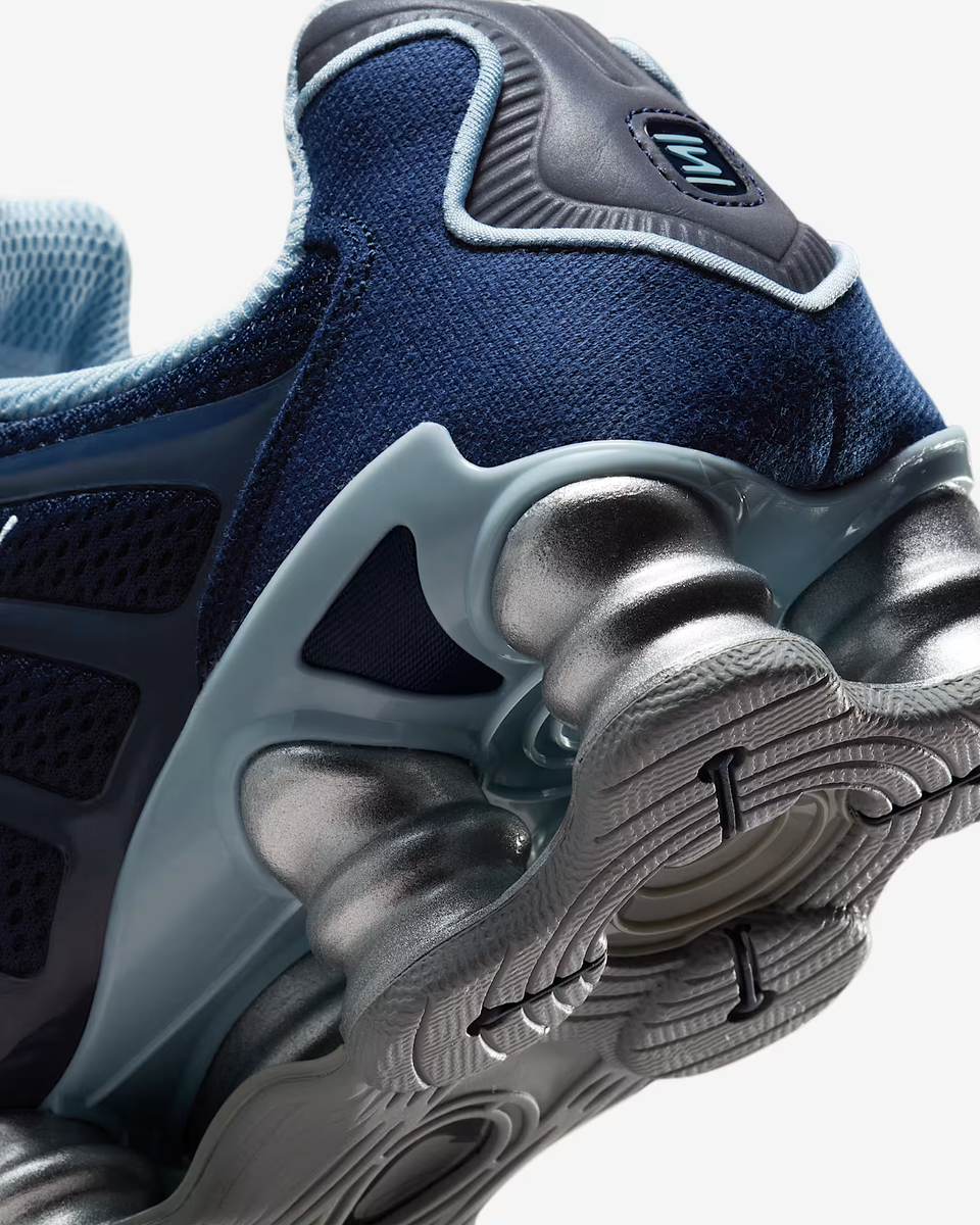 New Nike Women's Shox TL Shoes - Obsidian/ Light Armory Blue