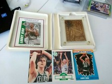 LARRY BIRD HIGHLAND MINT BRONZE 1995 HARDCOURT LEGENDS + 100 BIRD CARDS  