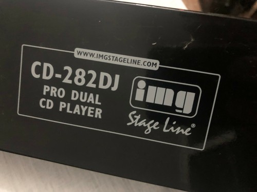 IMG Stage Line CD-262DJ Professional DJ Dual CD Player Fully Operational 220v - Picture 9 of 11