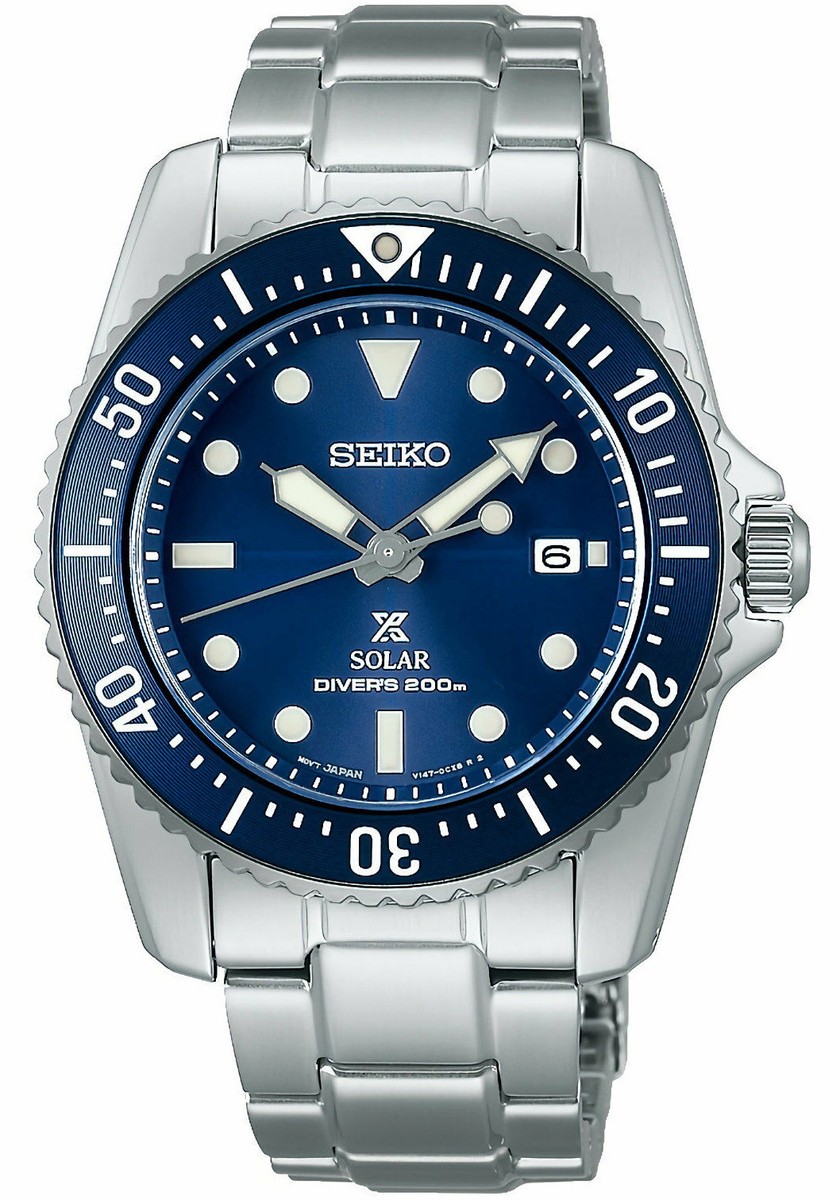 【希少・美品】SEIKO SCUBA 200m 青ラメ チタン 電池新品 稼働品 Seiko Prospex Save the Ocean SRPD21K1 (Pre-owned) - SeriousWatches.com