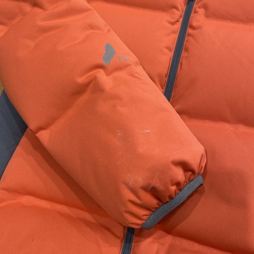 LL Bean 700 Daunen Puffer Mantel Damen XS Jacke Orange Winter Ski - Bild 4 von 10
