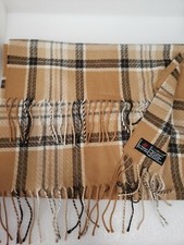 Vintage Cashmink V. Frass Acrylic Scarf Made In Germany 62" minus fringe