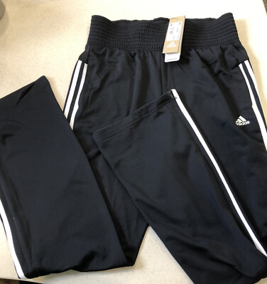 adidas Women's 3 Stripes Track Pants GJ9397, Black XS