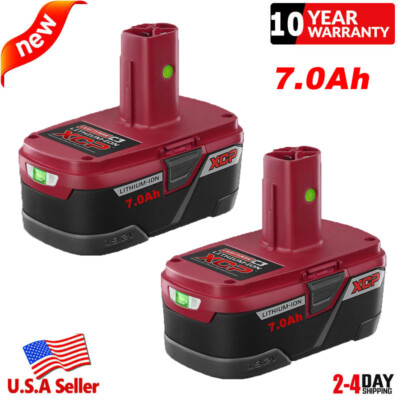 2X For Craftsman DieHard C3 19.2V XCP lithium-ion Battery 5166 PP2011 11375 TOOL
