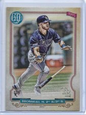 2020 Topps Gypsy Queen Rookie Michael Brosseau #271 Tampa Bay Rays