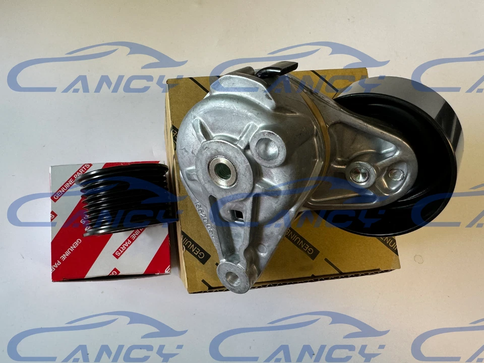 New OEM Drive Belt Tensioner Pulley Water Pump Kit for Toyota Tundra 5.7L - Image 4 of 4