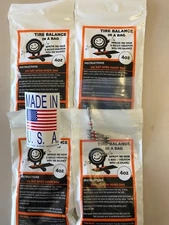 (4-4oz bags) FLASH SELL 4oz tire balance beads in a bag FREE SHIPPING