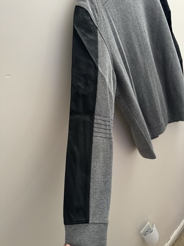 INC International Concepts Size Large Full Gray Zip Up Sweatshirt For Men - Picture 3 of 4