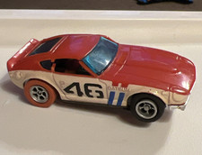 AURORA AFX 46 BRE-DATSUN HO SLOT CAR 1775 Red White Blue Black