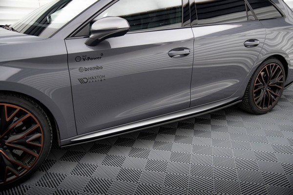 Maxton Design Seitenschweller Ansatz (Paar) V.1 Passend FüR Cupra Leon St / Hatc-image