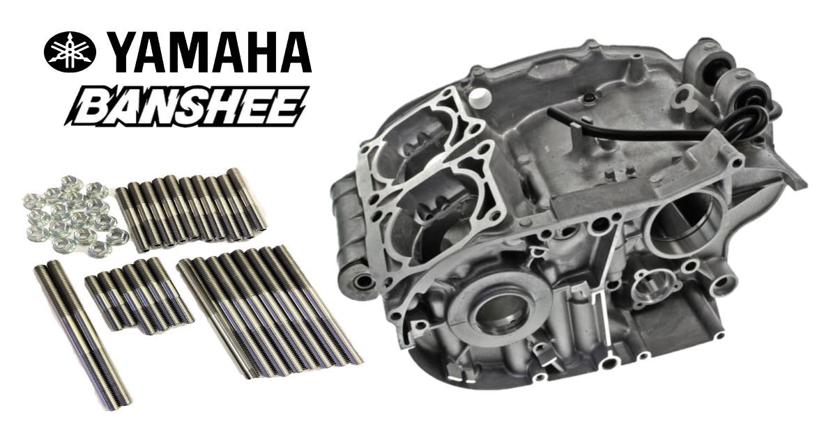 PII Bored Trenched Banshee Cases Crankcase 10mm DM 78mm Cylinder
