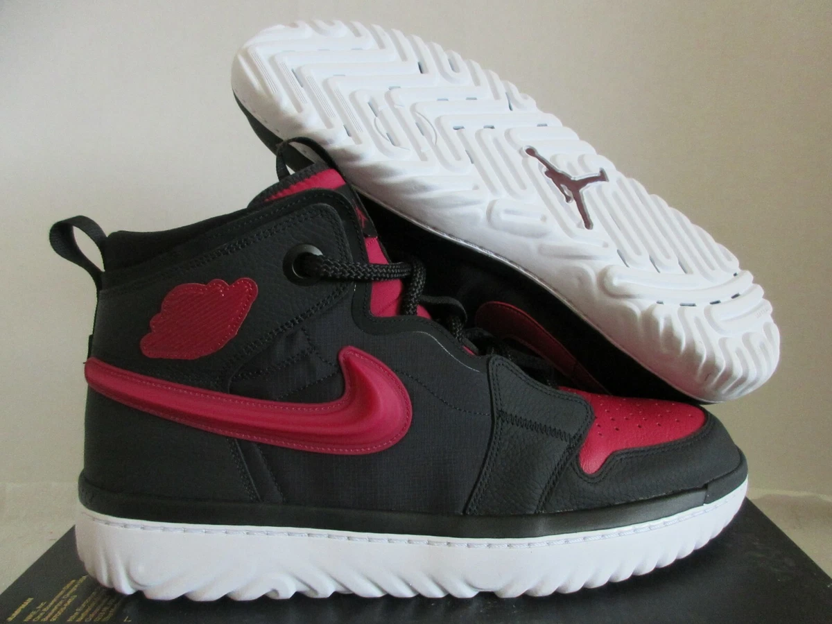 Jordan 1 black store noble red white
