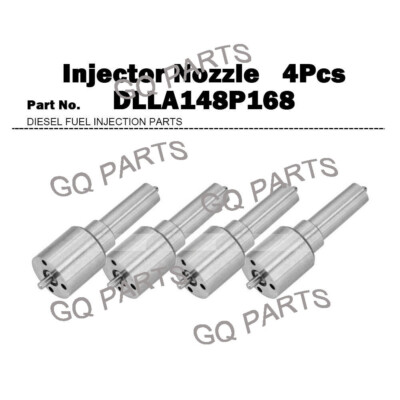 DLLA148P168 4Pcs Diesel Fuel Injector Nozzle Tips for Yuchai