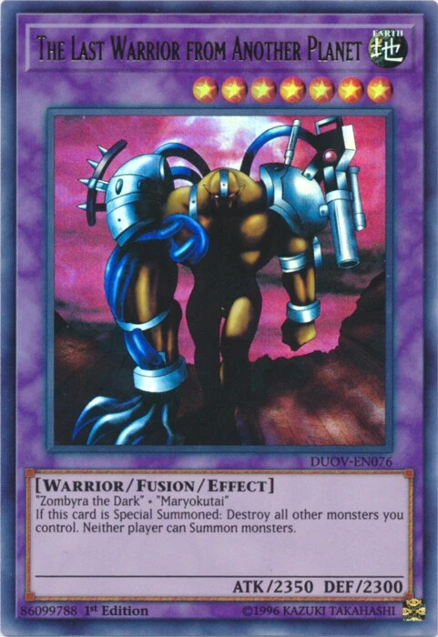 yugioh last warrior from another planet deck The (SDD) All cards will be carefully packed for safe transit LAST WARRIOR FROM ANOTHER PLANET
