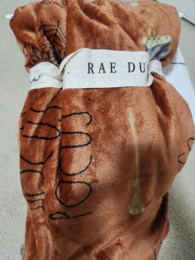Rae dunn plush throw blanket sales