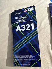 JetBlue Airlines A 321 Safety Card