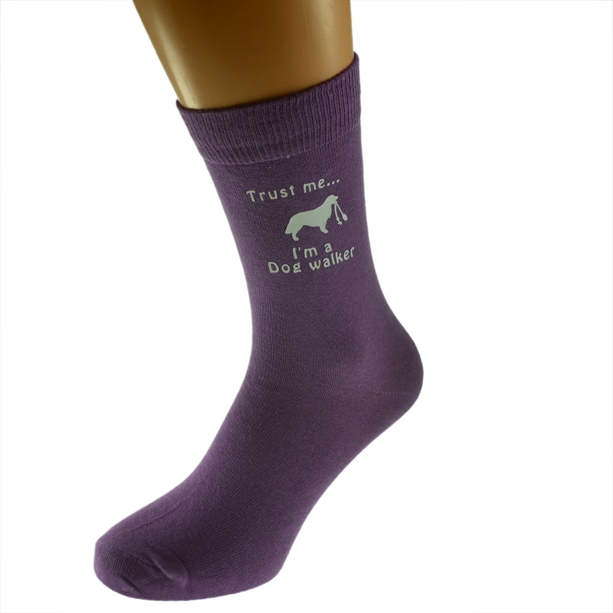 Love you always Granny Printed on Pink Socks Birthday or Christmas Present - Image 5
