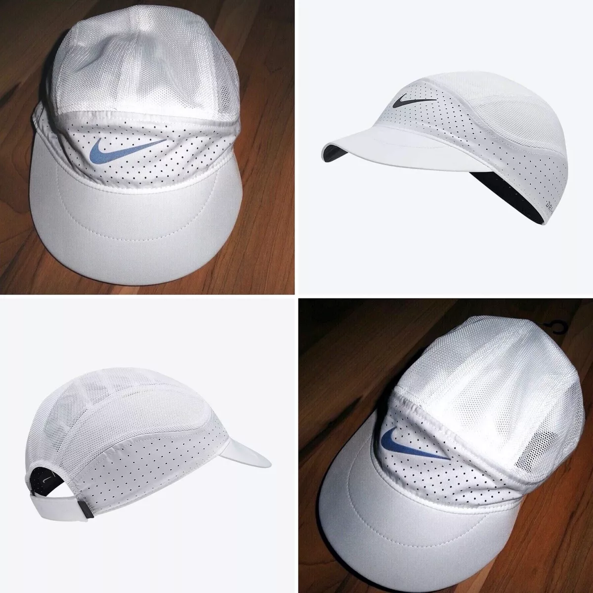 Nike AeroBill Running Cap Over Mesh Dri-Fit Reflective CQ9366 100 |