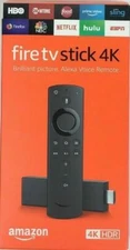 AMAZON FIRE STICK ALEXA VOICE REMOTE 4K - One to Three Day Shipping
