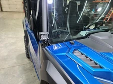 YAMAHA RMAX 1000 2021 & 2022 2&4 SEAT LED LIGHT BAR SPOTLIGHT MOUNTING BRACKETS 