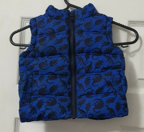 Boys Gilet Sleeveless Jacket Premium Duck Down Filled Age 9-12 Months Little Reb - Picture 12 of 12
