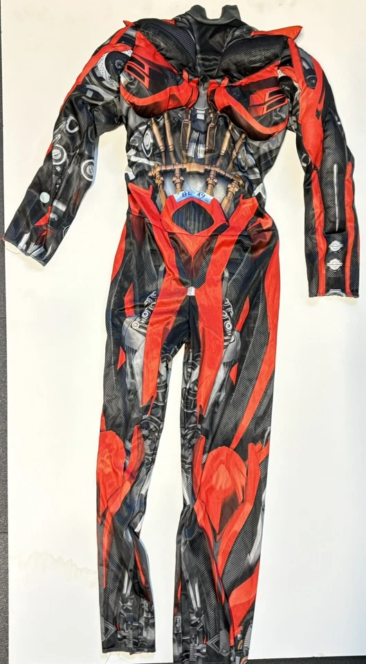 Transformers Padded Red Optimus Prime Halloween Costume -2014 Kids - Image 2 of 4