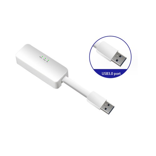 USB to Gigabit Wired Network Port 2.5G Gigabit Network Card RJ-45 LAN Adapter - Afbeelding 7 van 9
