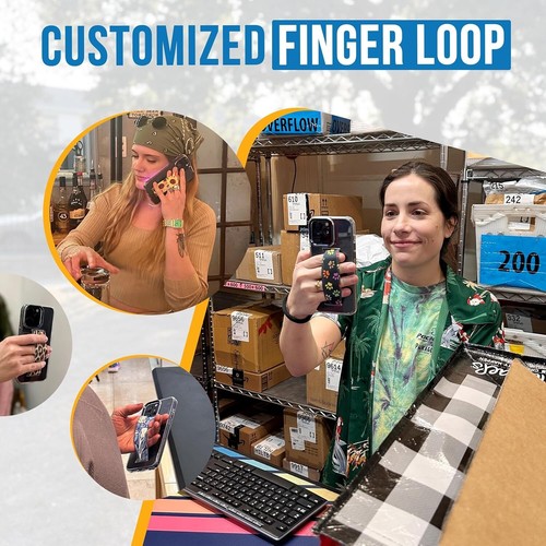 Universal Phone Grip Straps for Secure Handling | Reversible - 第 49/49 張圖片