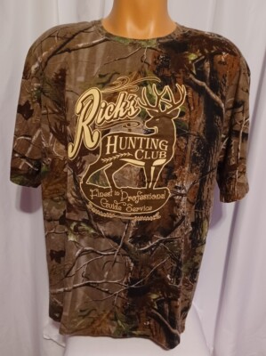 Code V Camouflage Short Sleeve T-Shirt Rick's Hunting Club XL