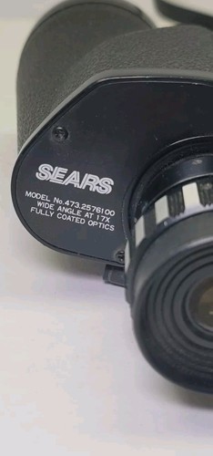 Vintage Sears Discoverer Binoculars 473.2576100 Fully Coated Optics 8x-17x40 - Picture 3 of 9
