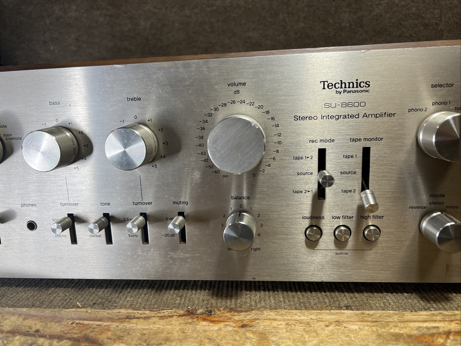 テクニクス Technics SU-8600 動作品/整備済み (SU-9400弟機)