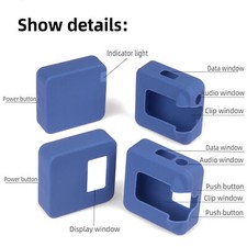 For RODE Wireless Go II Microphone Protective Case Storage Cover Shell Accessory