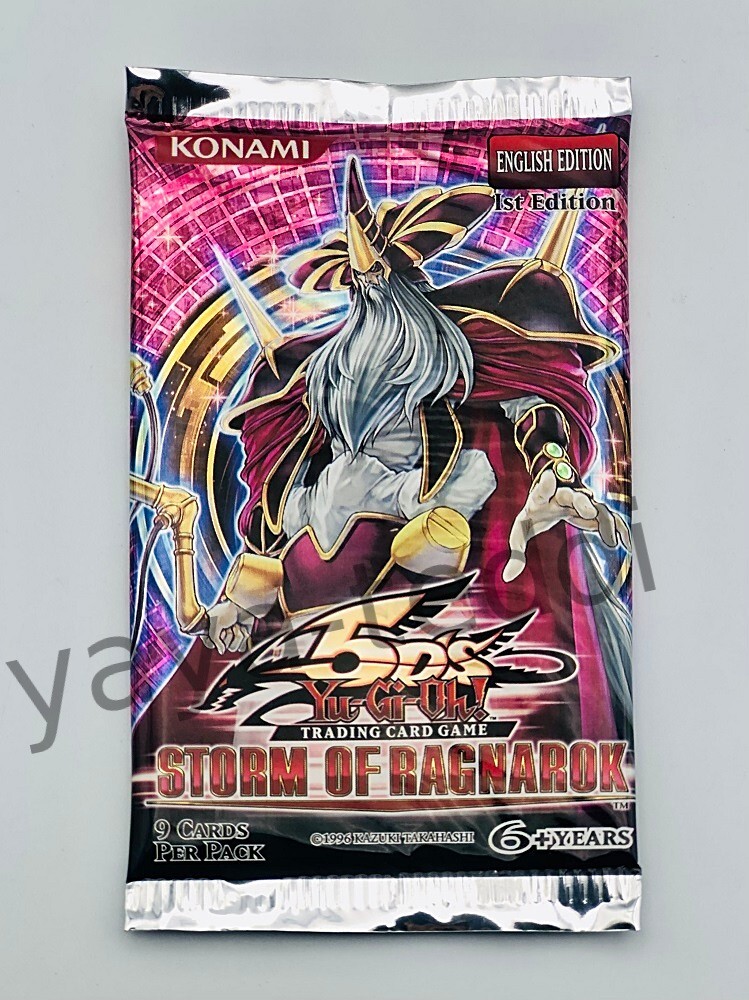 YuGiOh 5Ds Storm of Ragnarok Booster Pack
