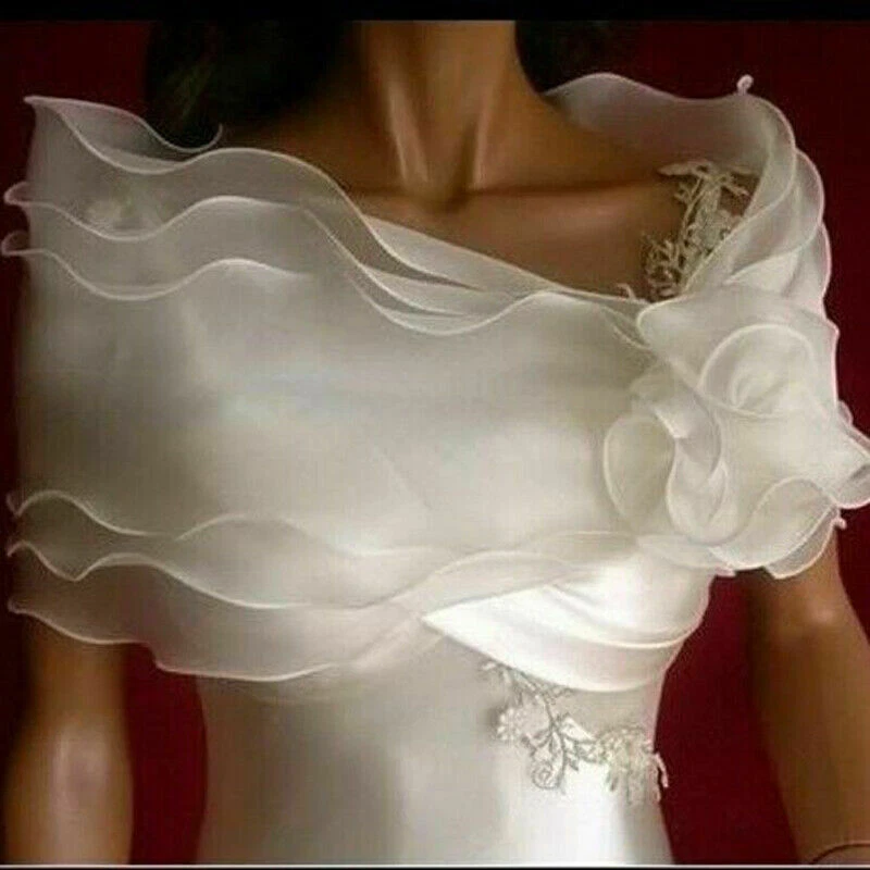 Organza shawl sales for wedding