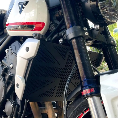 Radiator Protector Cover Oil Cooler Guard - Triumph Trident 660 2021-2025 - Picture 3 of 3