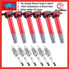 Set of 6  Ignition Coil Spark Plug For 2006-2010 Chrysler Dodge 4.0L 3.5L UF502