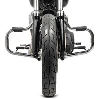 SturzbüGel FüR Harley Davidson Dyna Switchback 12-16 Craftride Mustache Chrom