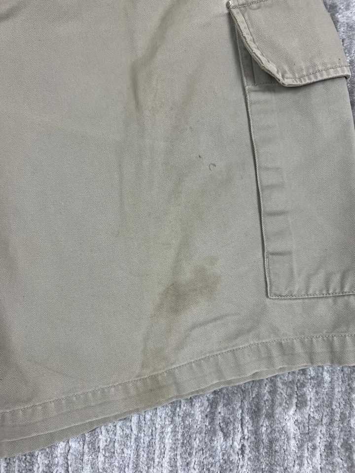 Shorts masculinos Nautica 36W bege carga casual ao ar livre - Imagem 4 de 4