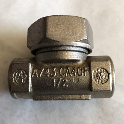 NEW 1/2'' SPIRAX SARCO TD52 STEAM Trap,BM 54530C THERMO-DYNAMIC STEAM TRAP,BT