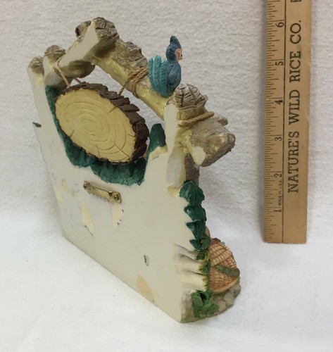 Wish I Was Fishing Figurine Decor Bear in Hammock Animals Fish 6.5" Resin - Picture 3 of 3