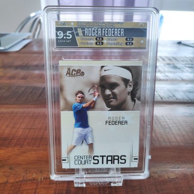 2006 Roger Federer HGA 9,5 Ace Authentic Grand Slam #CC-18